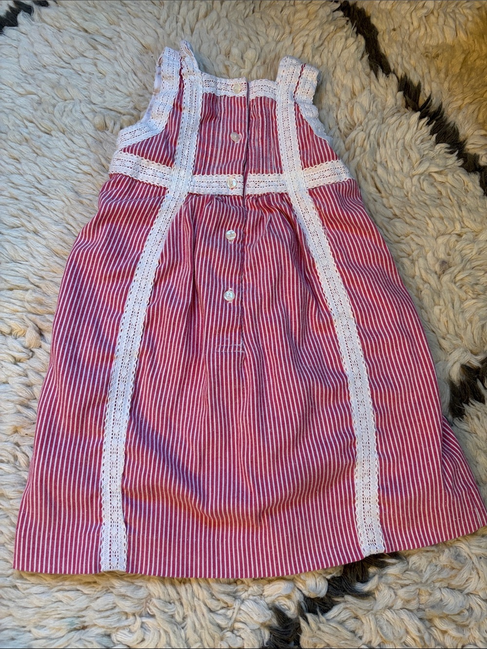 Striped Sleeveless Dress for Girls - Picture 7 of 17